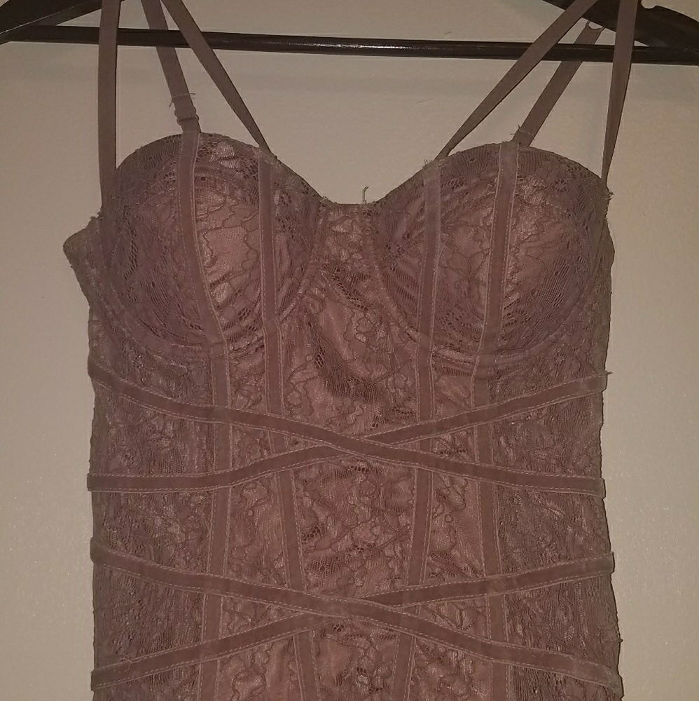 Charolette Russe Ribbed Corset